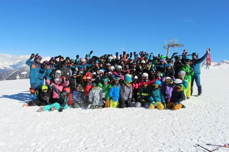 Photo de groupe du camp vercorin 2019